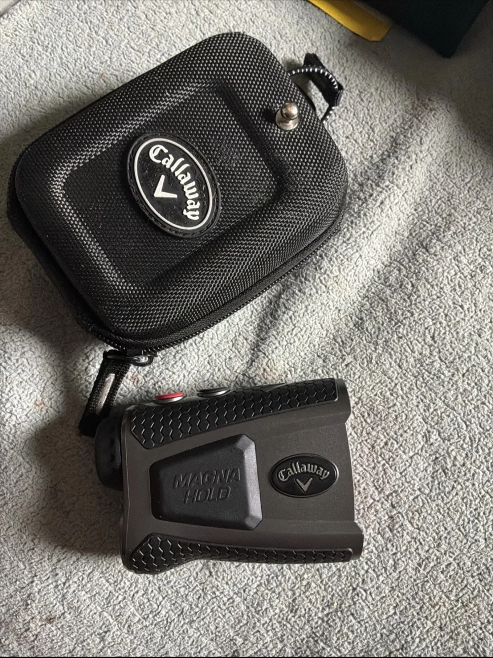 Callaway CSi Pro Golf Laser Rangefinder Fast Focus System Gray/Black